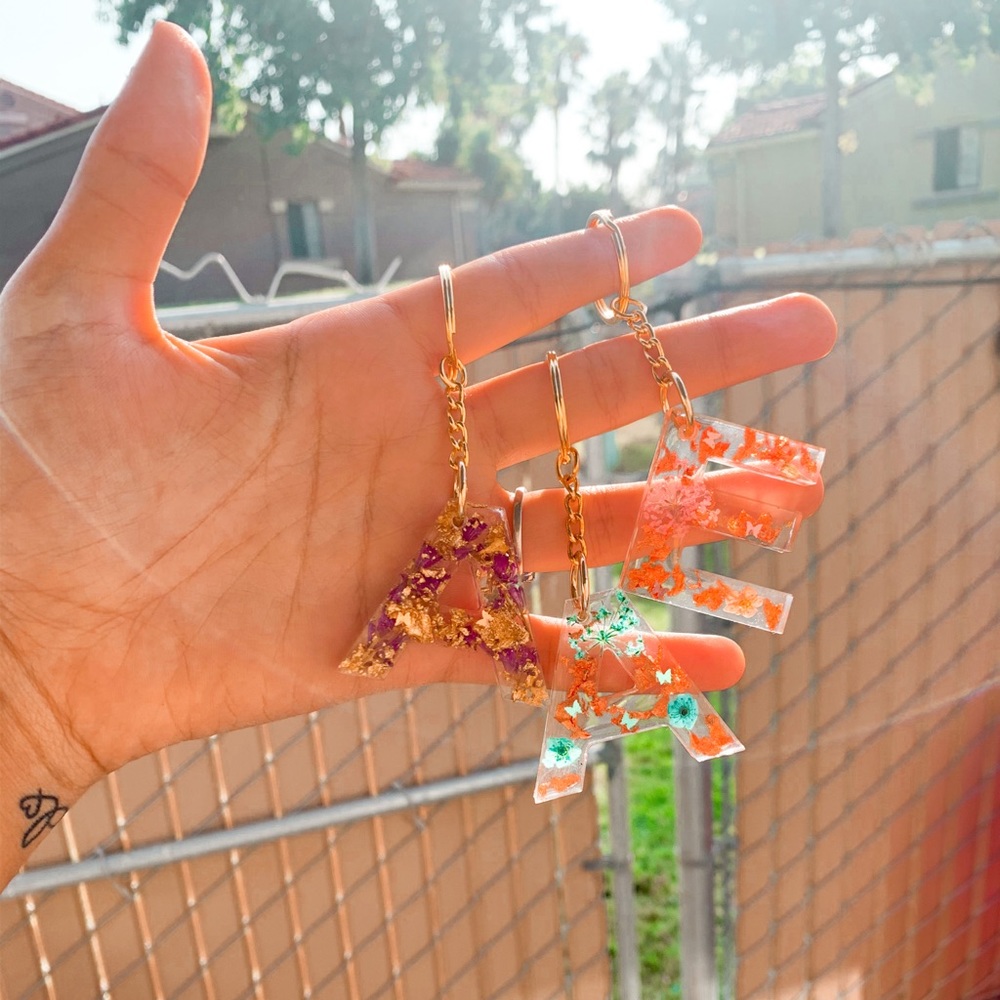 Letter Keychains
